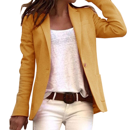 Lichte damesblazer met reverskraag