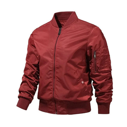 Lichte & trendy bomberjack voor heren voor de herfst