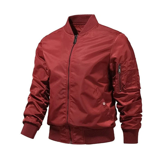 Lichte & trendy bomberjack voor heren voor de herfst