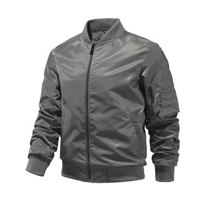 Lichte & trendy bomberjack voor heren voor de herfst