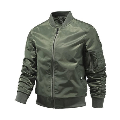 Lichte & trendy bomberjack voor heren voor de herfst