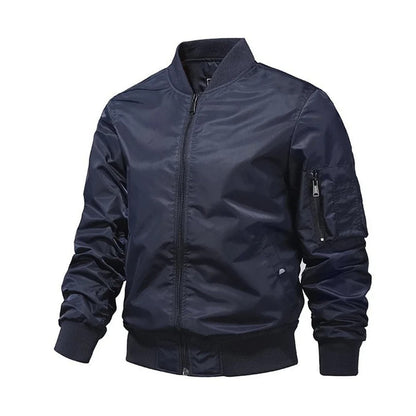 Lichte & trendy bomberjack voor heren voor de herfst