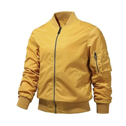 Lichte & trendy bomberjack voor heren voor de herfst