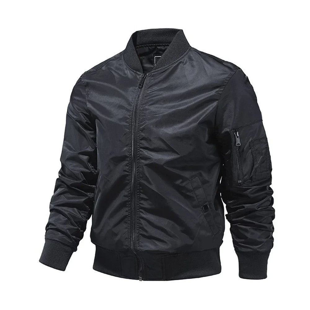 Lichte & trendy bomberjack voor heren voor de herfst