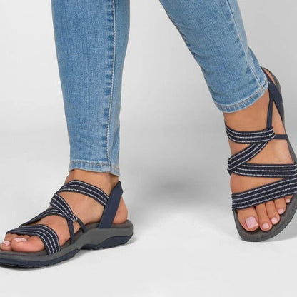 Image of Lisa | Dames Comfort Sandalen met Bandjes