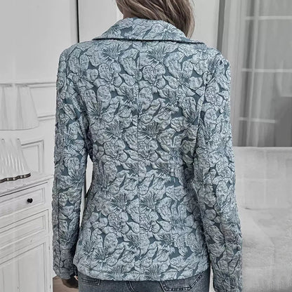 Liv | Dames Getailleerde Bloemen Blazer - Image 2