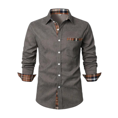 Image of Lucas | Heren Overhemd met Knoopsluiting - Casual