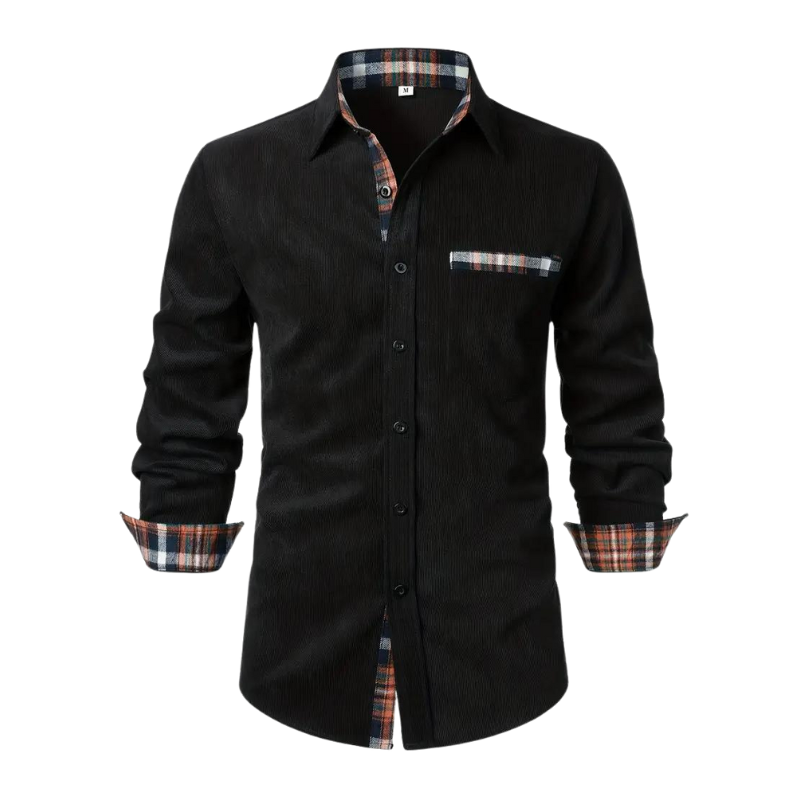 Image of Lucas | Heren Overhemd met Knoopsluiting - Casual