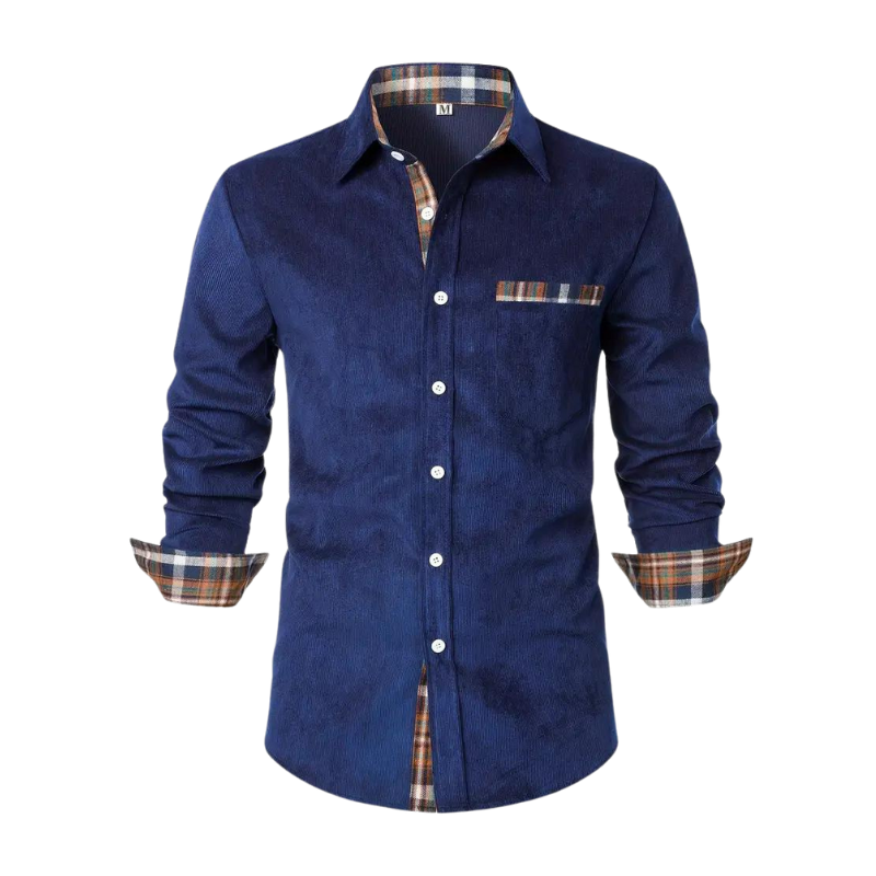 Image of Lucas | Heren Overhemd met Knoopsluiting - Casual