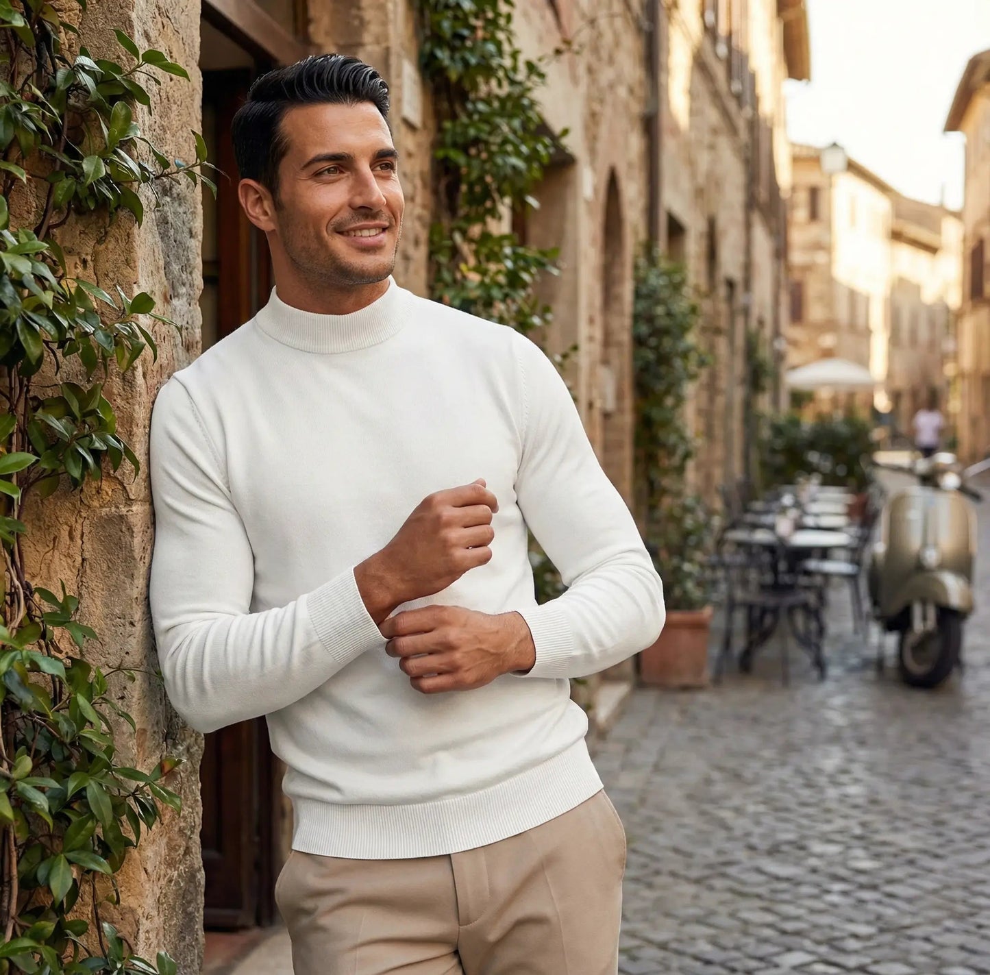 Image of Luuk | Heren Coltrui Pullover Trui