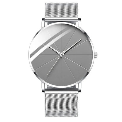 Luxe Herenhorloge met Opvallende Wijzerplaat-Accenten