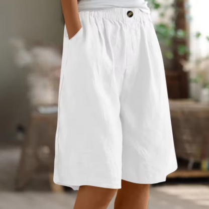 Image of Maria | Dames High-Waisted Culotte Shorts