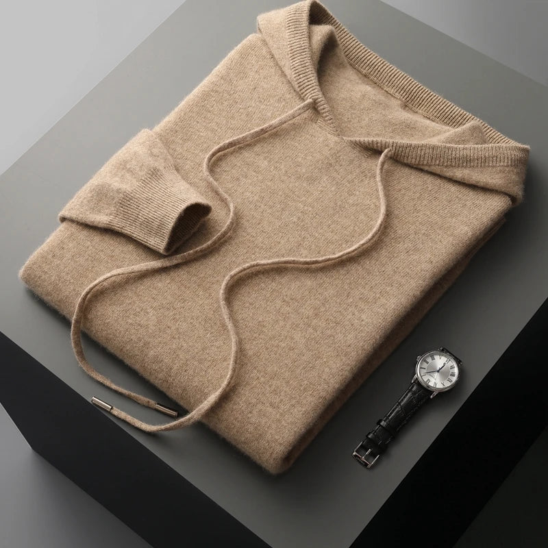 Marius | Heren Hoodie met Trekkoord en Lange Mouwen