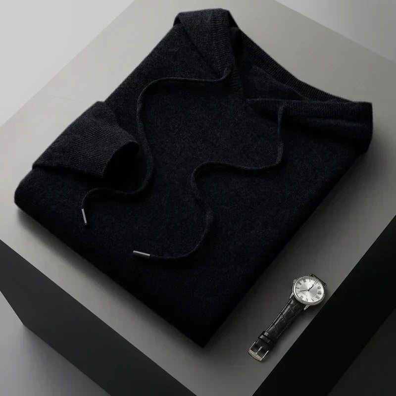 Marius | Heren Hoodie met Trekkoord en Lange Mouwen