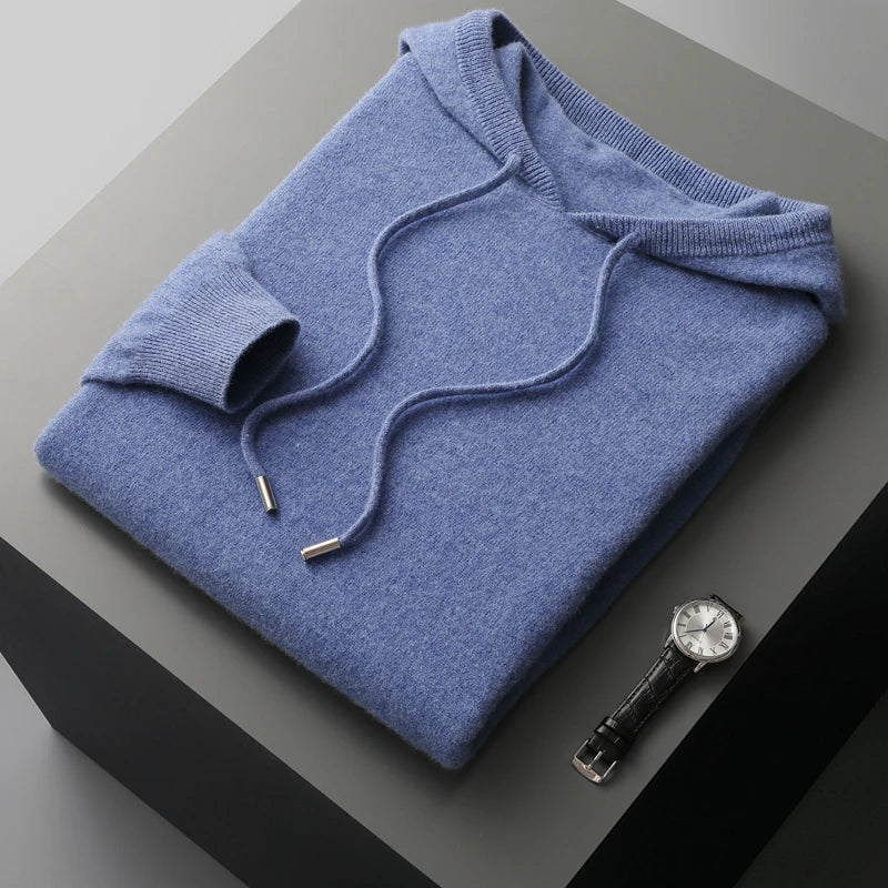 Marius | Heren Hoodie met Trekkoord en Lange Mouwen
