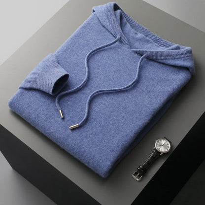 Marius | Heren Hoodie met Trekkoord en Lange Mouwen