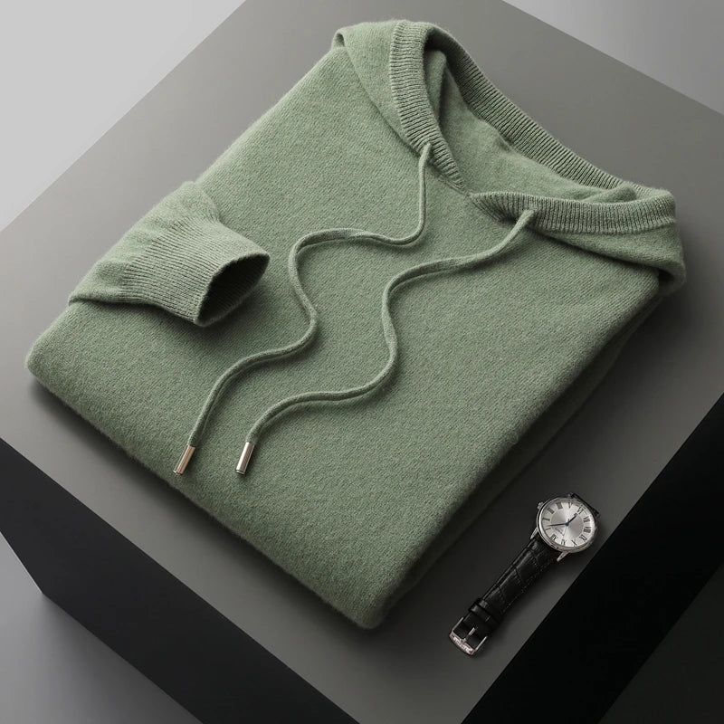 Marius | Heren Hoodie met Trekkoord en Lange Mouwen