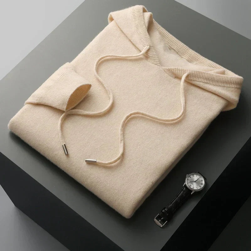 Marius | Heren Hoodie met Trekkoord en Lange Mouwen