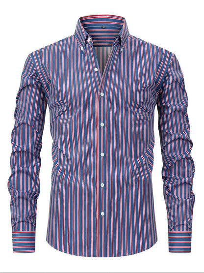 Image of Mark | Heren Slim-Fit Overhemd met Knoopsluiting