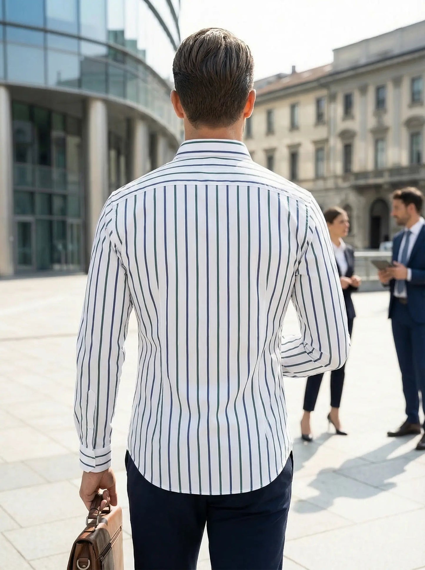 Image of Mark | Heren Slim-Fit Overhemd met Knoopsluiting