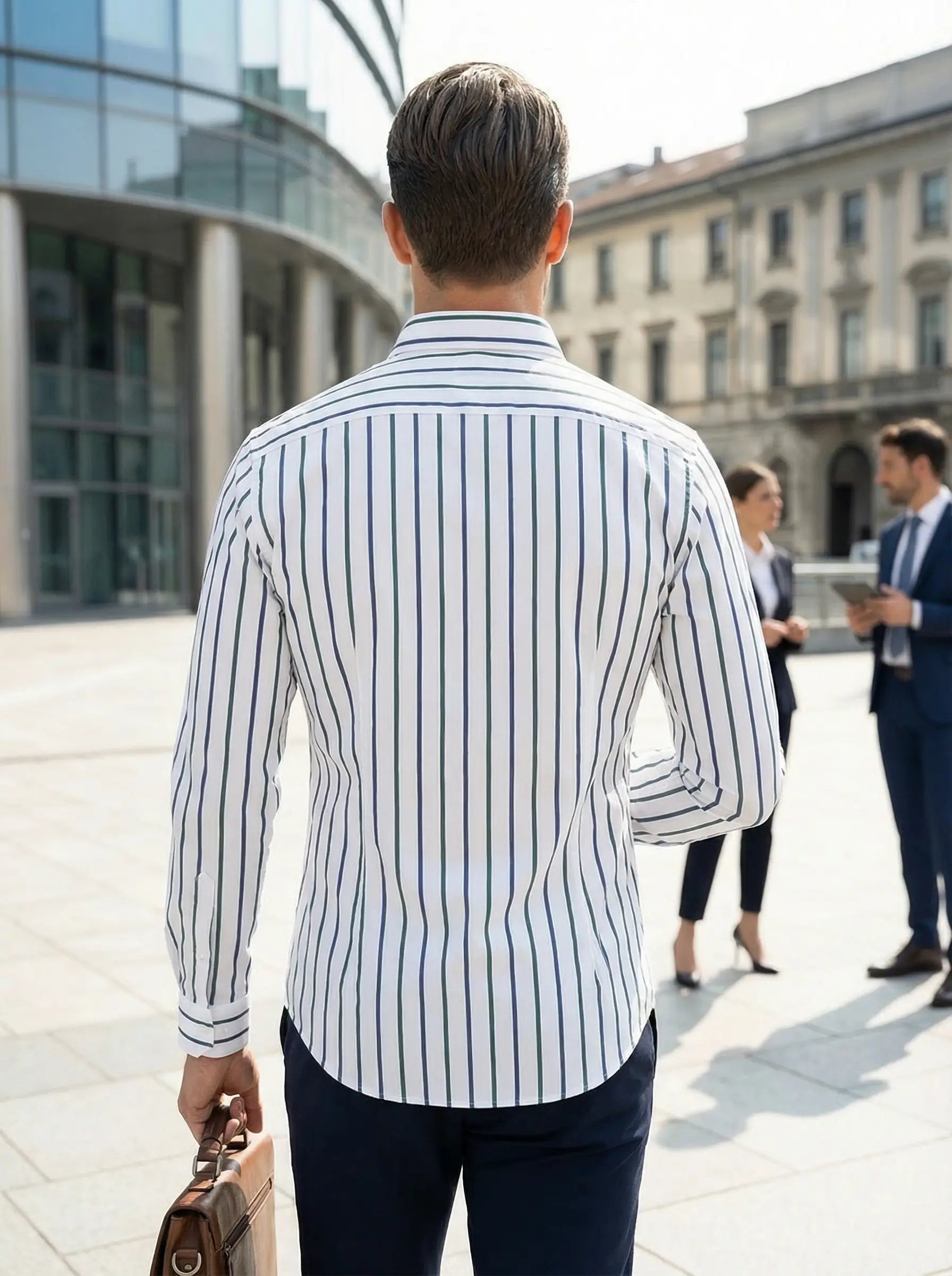 Image of Mark | Heren Slim-Fit Overhemd met Knoopsluiting