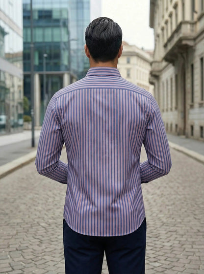 Image of Mark | Heren Slim-Fit Overhemd met Knoopsluiting