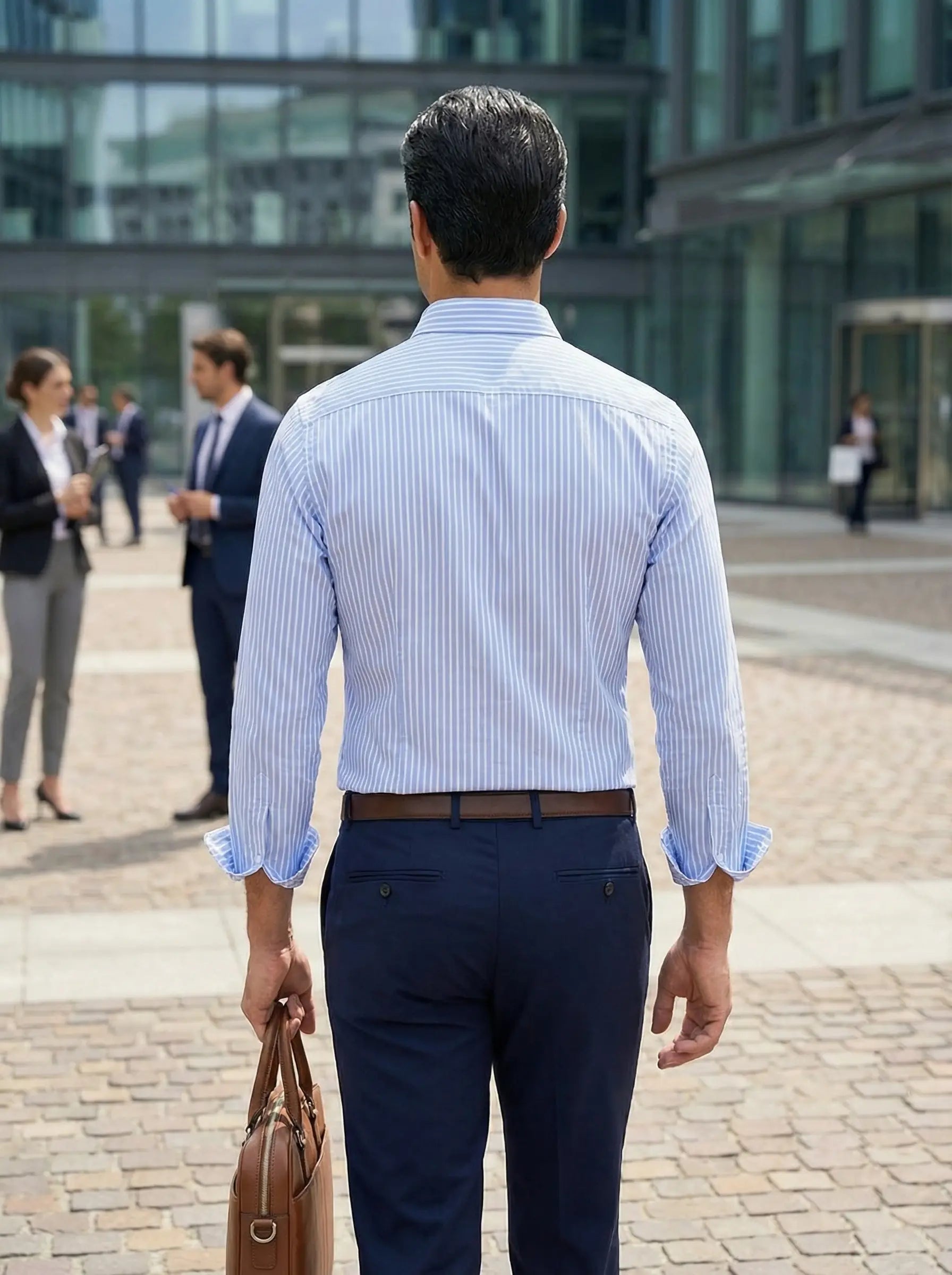 Image of Mark | Heren Slim-Fit Overhemd met Knoopsluiting