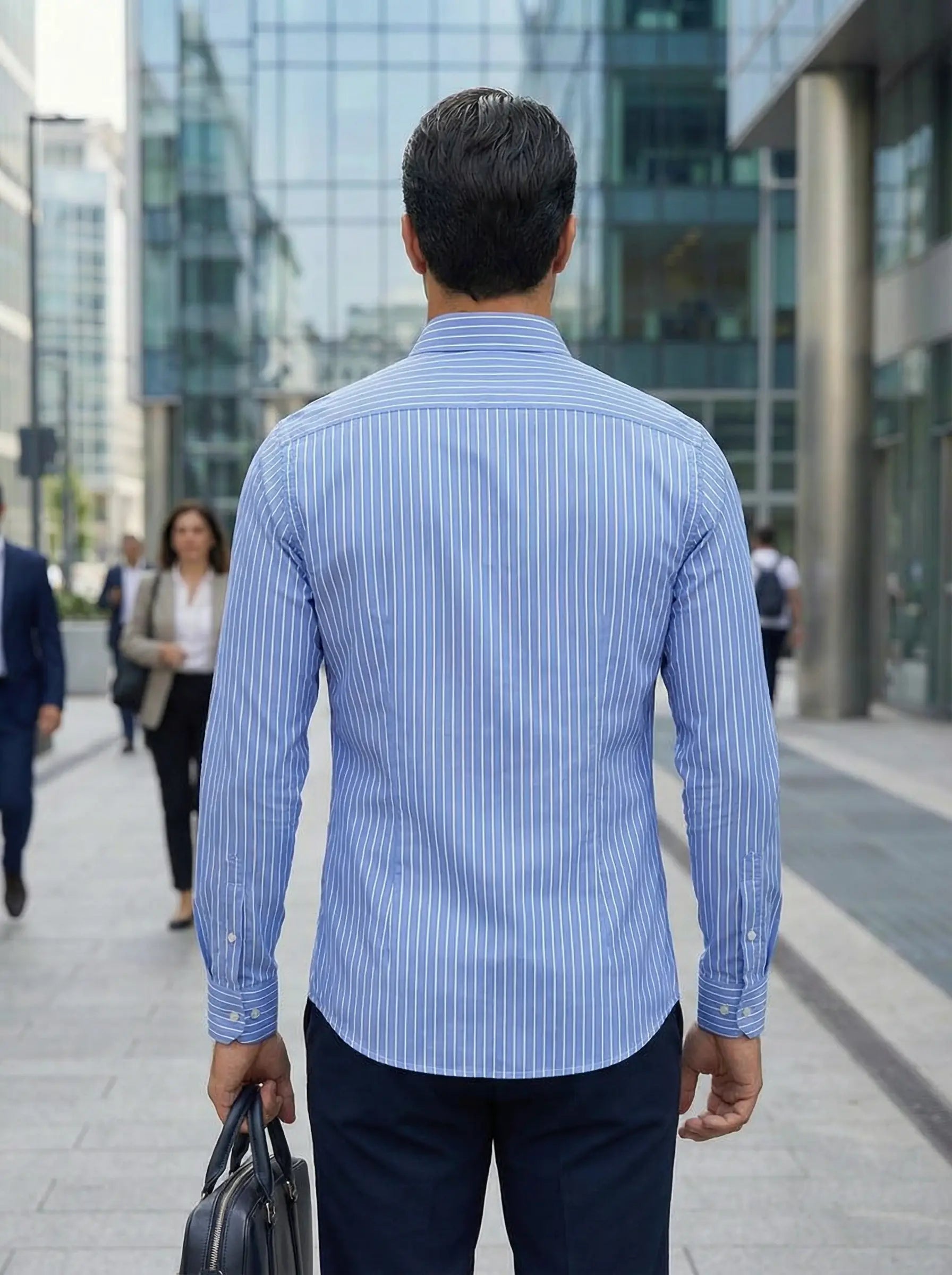 Image of Mark | Heren Slim-Fit Overhemd met Knoopsluiting