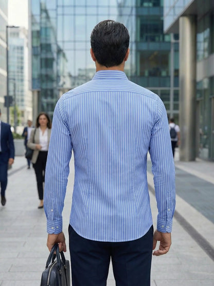 Image of Mark | Heren Slim-Fit Overhemd met Knoopsluiting