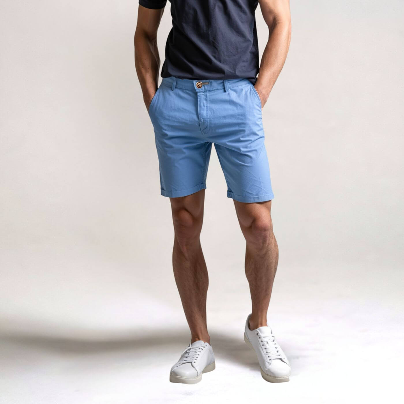Image of Matthijs | Heren Chino Casual Shorts