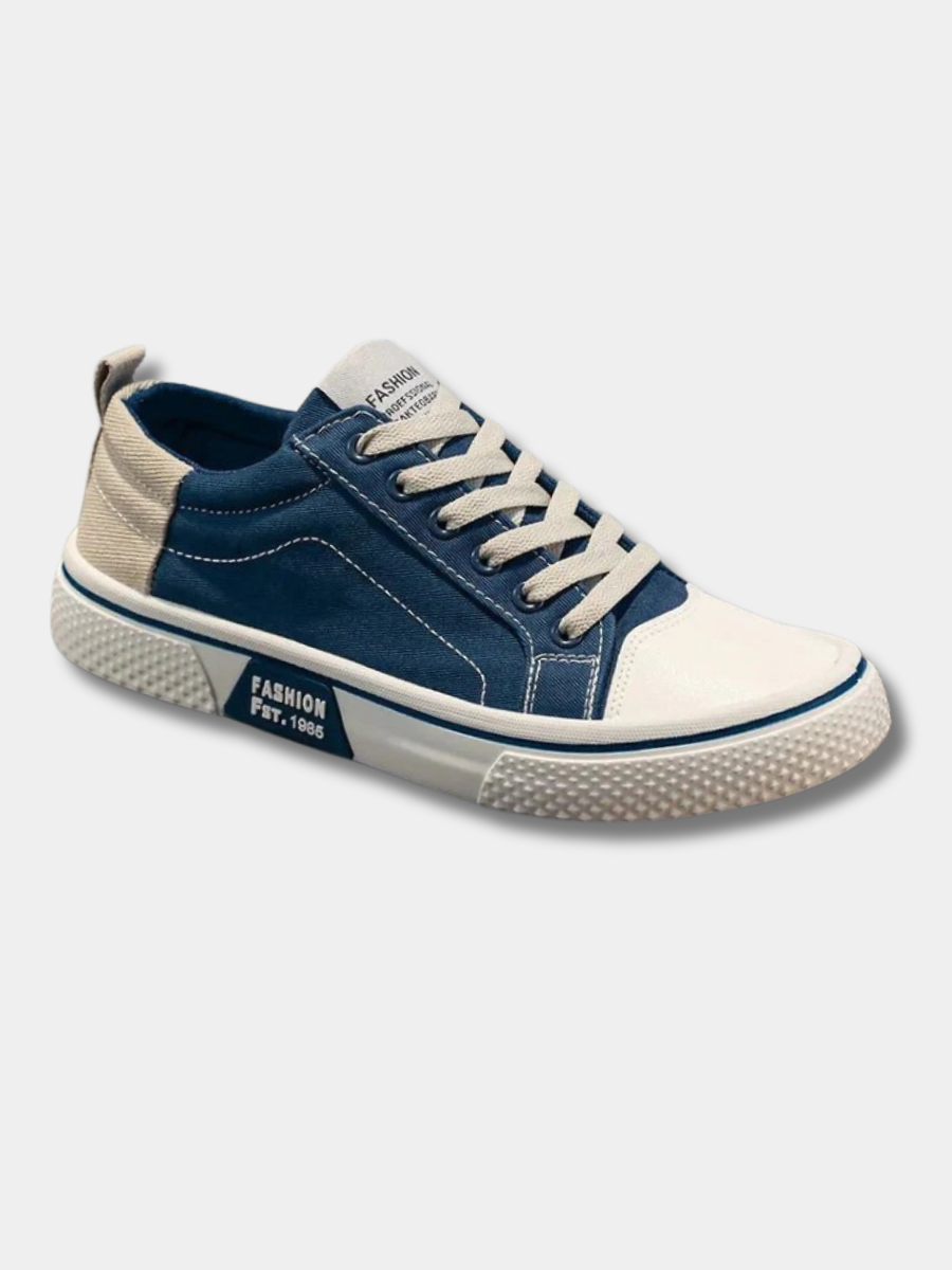 Image of Maurits | Heren Canvas Sneakers met Veters