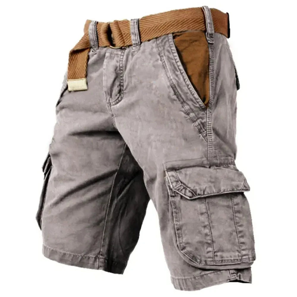 Image of Maurits | Heren Cargo Knie Lengte Shorts