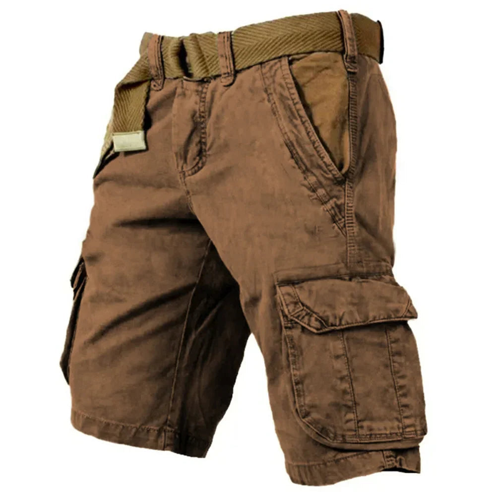 Image of Maurits | Heren Cargo Knie Lengte Shorts