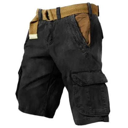 Image of Maurits | Heren Cargo Knie Lengte Shorts