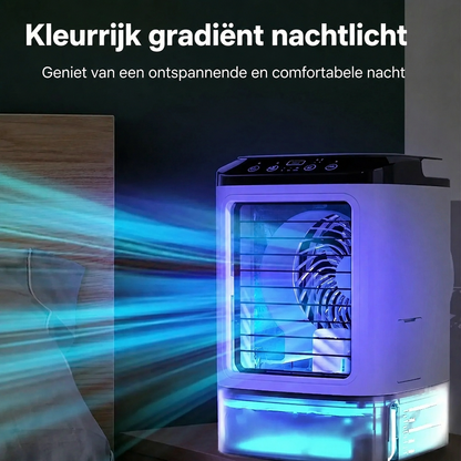Mini Airconditioner met Luchtbevochtiger & 900ml Tank