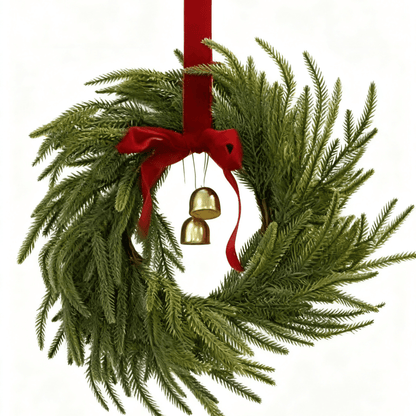 Mini-kerstkransen voor kasten