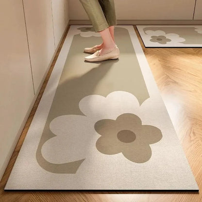 Minimalistische antislip keukenmat – Eenvoudig te reinigen