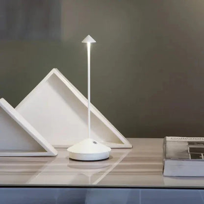 Minimalistische led-tafellamp - Waterdichte & dimbare draadloze verlichting