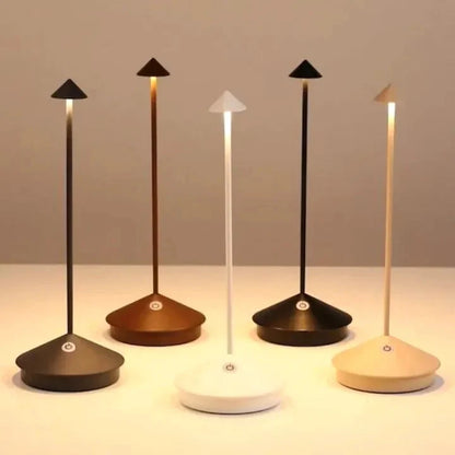 Minimalistische led-tafellamp - Waterdichte & dimbare draadloze verlichting