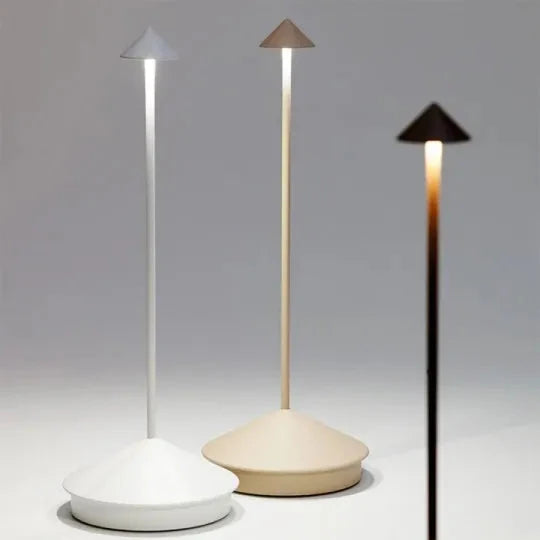 Minimalistische led-tafellamp - Waterdichte & dimbare draadloze verlichting