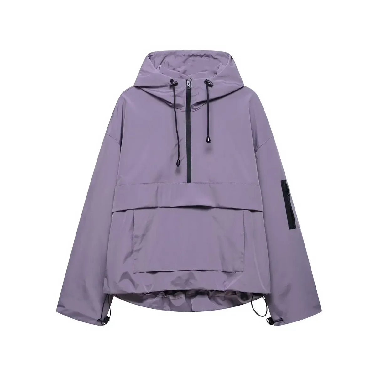 Minimalistische ski-winterjas met capuchon voor dames