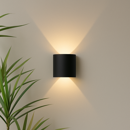 Moderne Wandlamp voor Binnen en Buiten – Minimalistisch Ledarmatuur