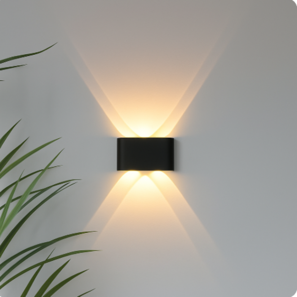 Moderne Wandlamp voor Binnen en Buiten – Minimalistisch Ledarmatuur