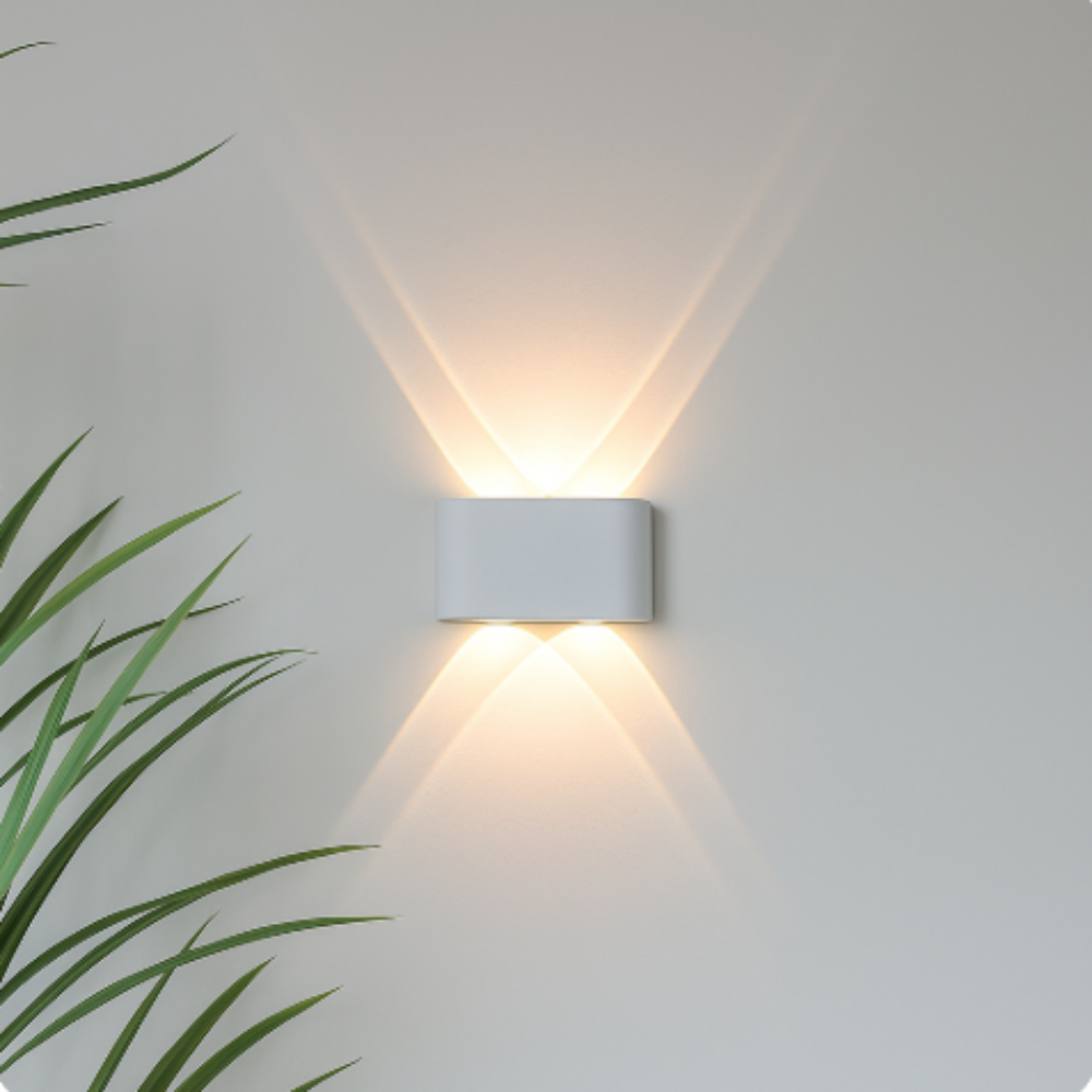 Moderne Wandlamp voor Binnen en Buiten – Minimalistisch Ledarmatuur