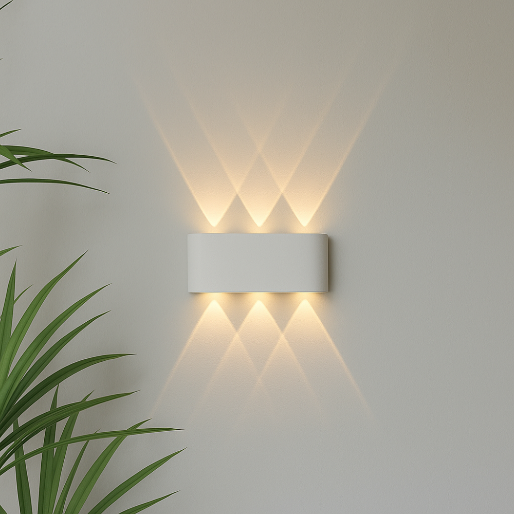 Moderne Wandlamp voor Binnen en Buiten – Minimalistisch Ledarmatuur