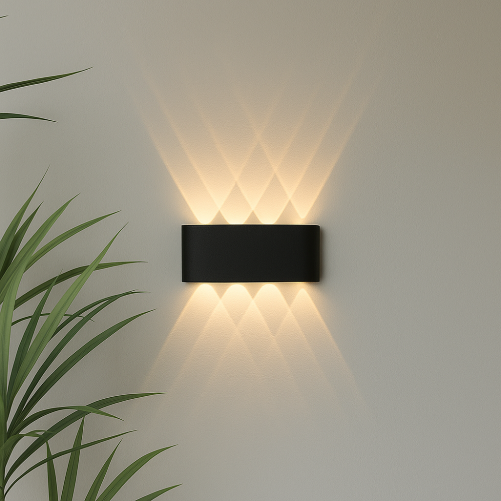 Moderne Wandlamp voor Binnen en Buiten – Minimalistisch Ledarmatuur