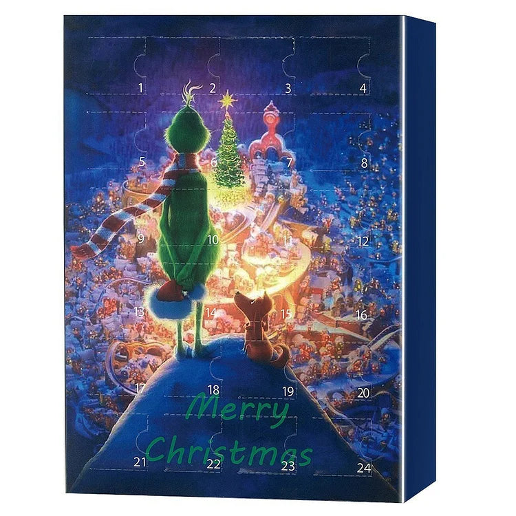 Monster adventskalender – Groene kerst adventskalender met verrassingen