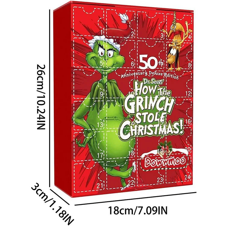 Monster adventskalender – Groene kerst adventskalender met verrassingen