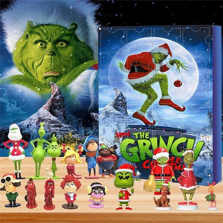 Monster adventskalender – Groene kerst adventskalender met verrassingen