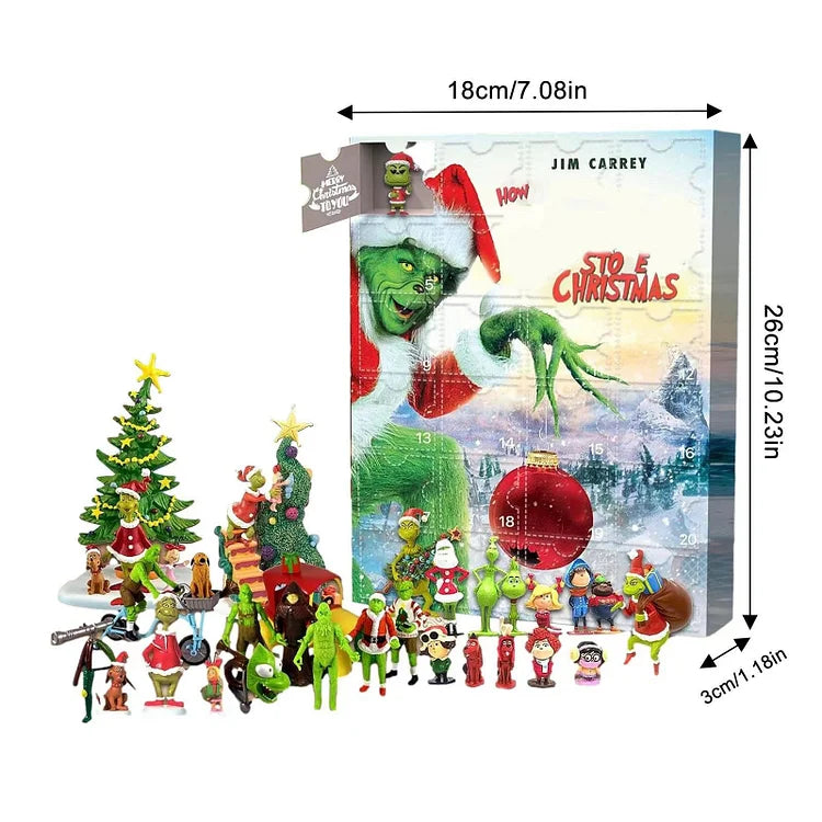 Monster adventskalender – Groene kerst adventskalender met verrassingen